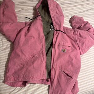 Carhartt women Pink Hooded Jacket